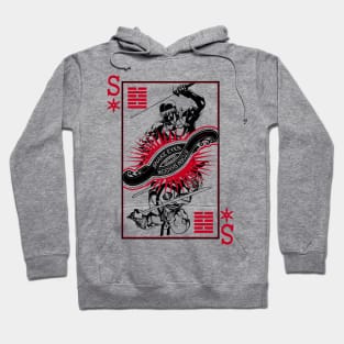 Snakes Eyes/Storm Shadow Playing card Hoodie